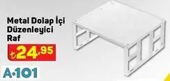 METAL DOLAP İÇİ DÜZENLEYİCİ RAF METAL DOLAP İÇİ DÜZENLEYİCİ RAF